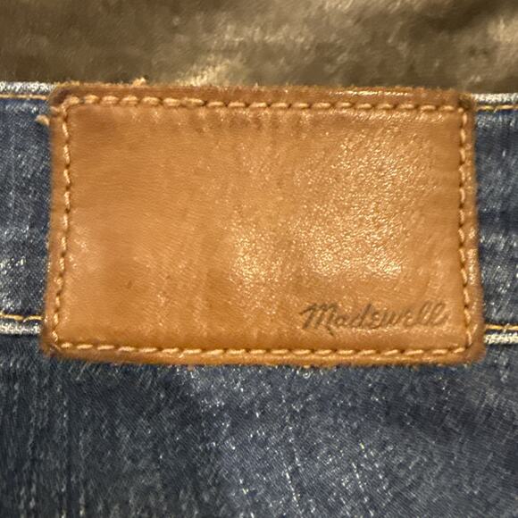 Madewell Cali Demi Boot Jeans Women's Size 26 Mid-Rise Medium Wash Denim - Picture 8 of 9